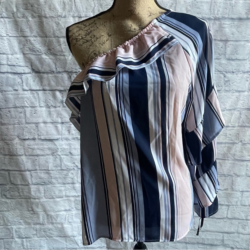 New York & Company Off The Shoulder Blouse